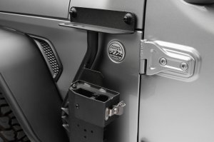 Jeep Gladiator JT Jack Mount - Front - Go Rhino - Textured Black - `18-`24